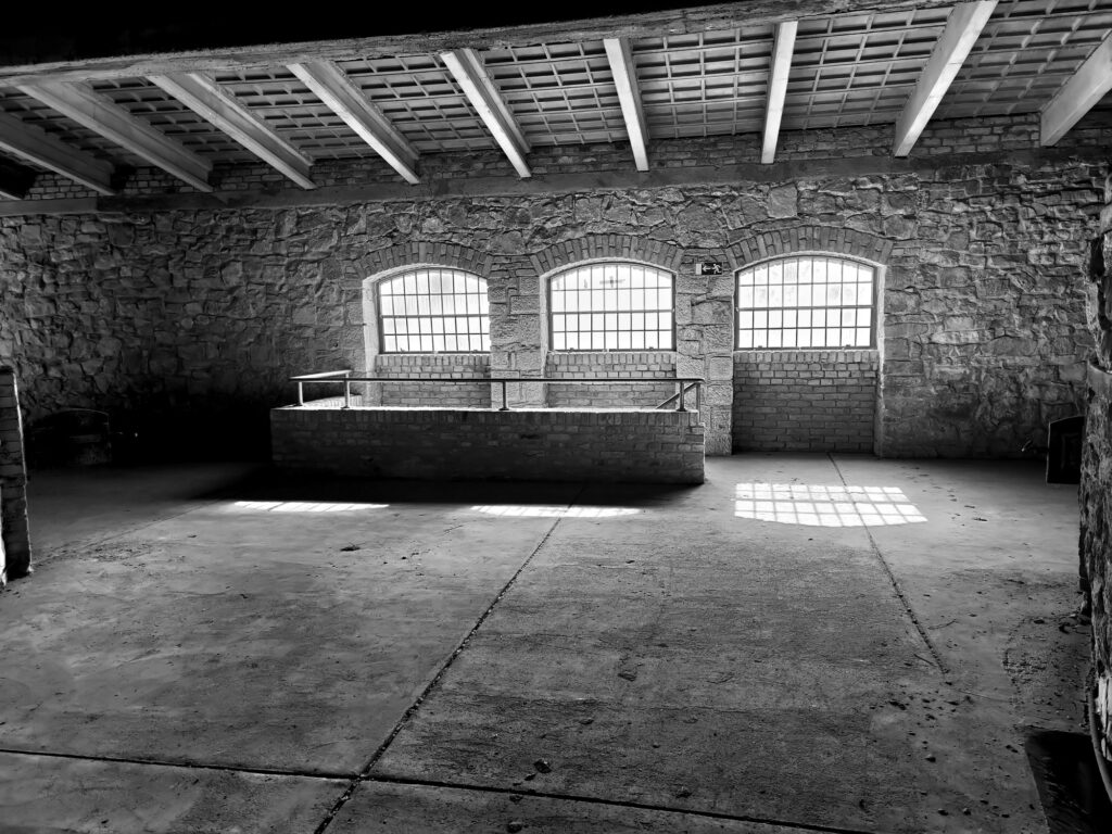 Old warehouse of a distillery